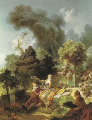 Jean-Antoine Watteau The Lover Crowned (mk08) France oil painting art
